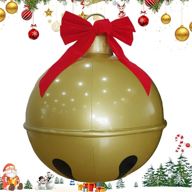 Bolas Navidad Inflables PVC Xmas Del Patio (arco 60 Cm)