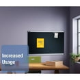 thumbnail image 4 of Prestige Embossed Foam Bulletin Board 3 x 2 Aluminum Frame - Fabric Boards, 4 of 6