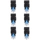thumbnail image 3 of Interruptor de botón Ticfox 25 uds luz indicadora autobloqueo larga vida Control Industrial 24V, 3 of 14
