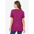 thumbnail image 2 of Woman Within Plus Size Perfect Crewneck Tunic, 2 of 6