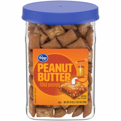KR Peanut Butter Filled Pretzels - 24 oz