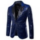 thumbnail image 5 of Chaquetas de traje de lentejuelas con purpurina para hombre, abrigos de fiesta de disfraces de espectáculo elegante,, 5 of 5