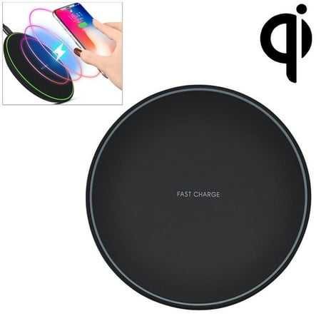 Best Wireless Charging Pads for Galaxy S8 11 Fast Wireless Charger Charging Pad for iPhone 8 / 8 Plus, iPhone X, Nexus 5 / 6 / 7, and Other Devices, Provides Fast-Charging for Galaxy S8/ S8+/ S7 / S7 edge / S6 edge+, and Note 5 - Black