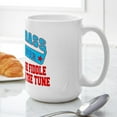 thumbnail image 6 of CafePress - BLUEGRASS MUSIC LOVER Large Mug - 15 oz Ceramic Large White Novelty Mug, 6 of 6