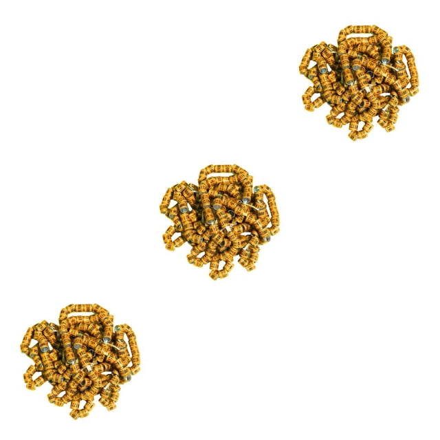 Methold 50x 2023 Anillos para patas de paloma Bandas para pies de pájaro para Bantam Finch Canary Orange Type1 NO1