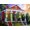 Unframed, variant on Art.com New Orleans Shotgun Stretched Canvas Print Wall Art by Diane Millsap, 24" x 18"