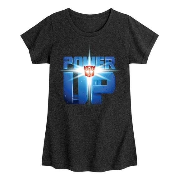 Transformers - Power Up - Girls Fitted Short Sleeve T-Shirt