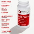 thumbnail image 6 of Protocol Selenium 200mcg - Essential Mineral, Immune, Thyroid & Prostate Health - 90 Veg Caps, 6 of 9