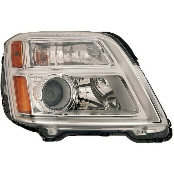 Right Passenger Side Headlight Assembly - Compatible with 2010 - 2015 GMC Terrain 2011 2012 2013 2014