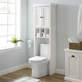thumbnail image 2 of Pemberly Row 2-Door Coastal Wood Spacesaver in Distressed White, 2 of 10