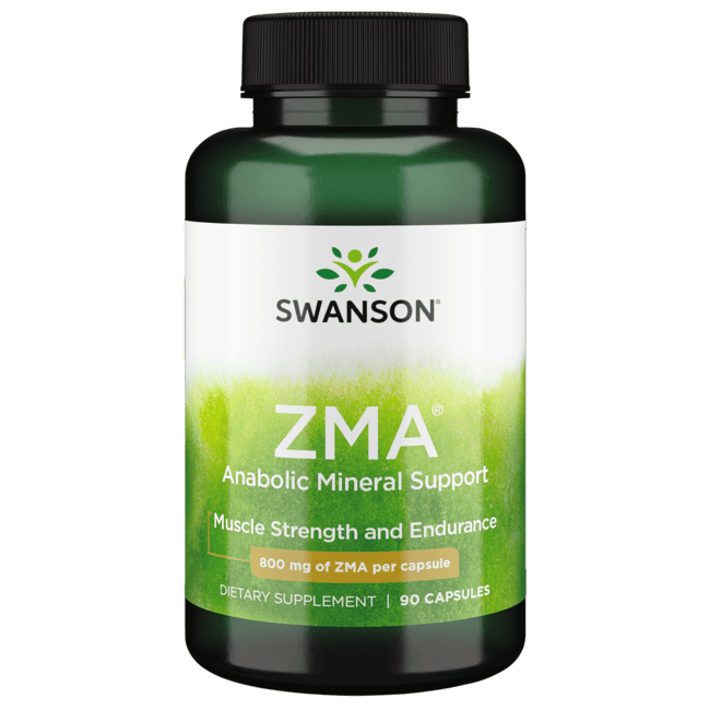 Swanson ZMA Energy, Metabolism, and Muscle Recovery Support for Men