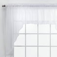 thumbnail image 2 of Elegance Sheer Voile Swag Curtain Pair, 2 of 2