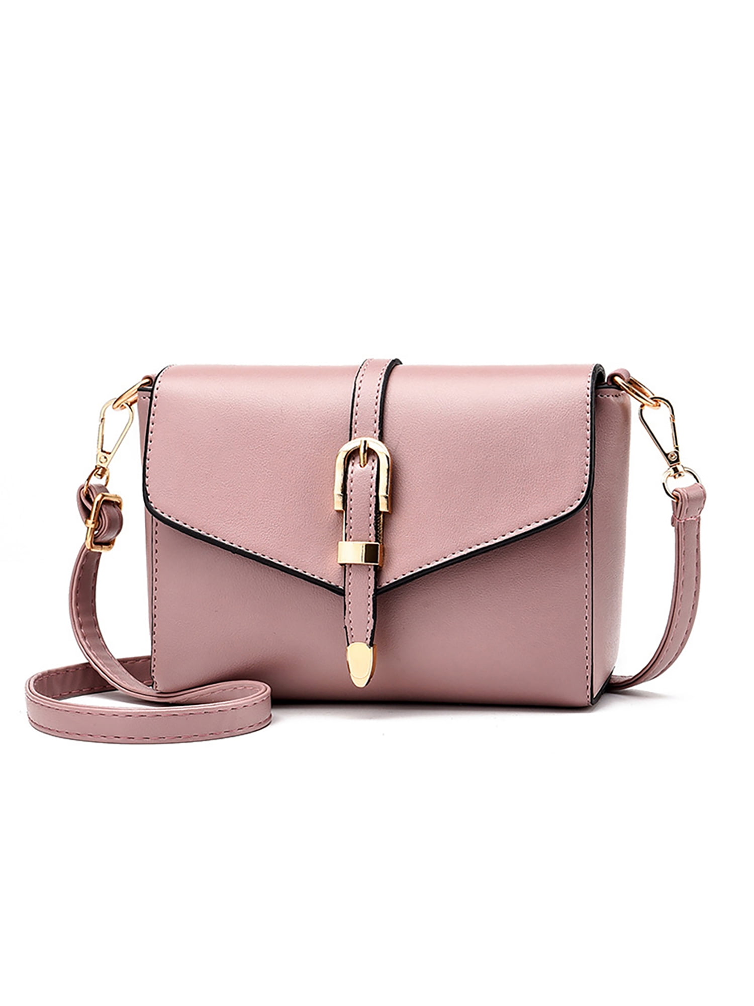 Voguele Ladies Retro Zipper Shoulder Bag Women PU Leather Designer  Crossbody Bags Mini Daily Travel Adjustable Strap Handbag - Walmart.com