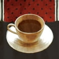 thumbnail image 2 of Grey, Jace 15x15 White Modern Wood Framed Museum Art Print Titled - Cup Of Coffee, 2 of 4