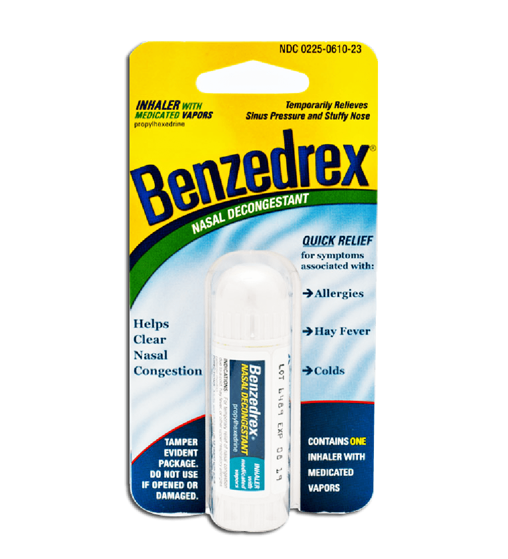 Benzedrex Nasal Decongestant Inhaler