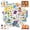 3A-50pcs, variant on 35pcs-50pcs Cute Reading Stickers Book Animal Stickers Inspirational Quote Stickers for Laptops Notebooks Suitcases