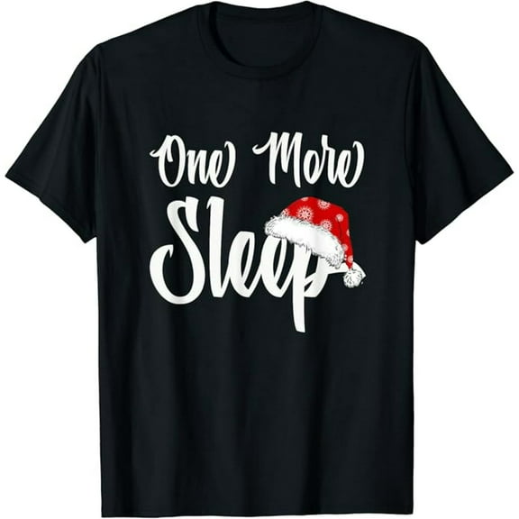 One More Sleep to Christmas Xmas PJ Christmas Pajama T-Shirt