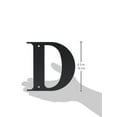 thumbnail image 2 of Village Wrought Iron LET-D-S Lettre D Petit, 2 of 2
