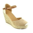 thumbnail image 3 of Sandalias de verano con hebilla de tacón alto y cuña, cómodas y transpirables, sandalias de mujer, 3 of 5