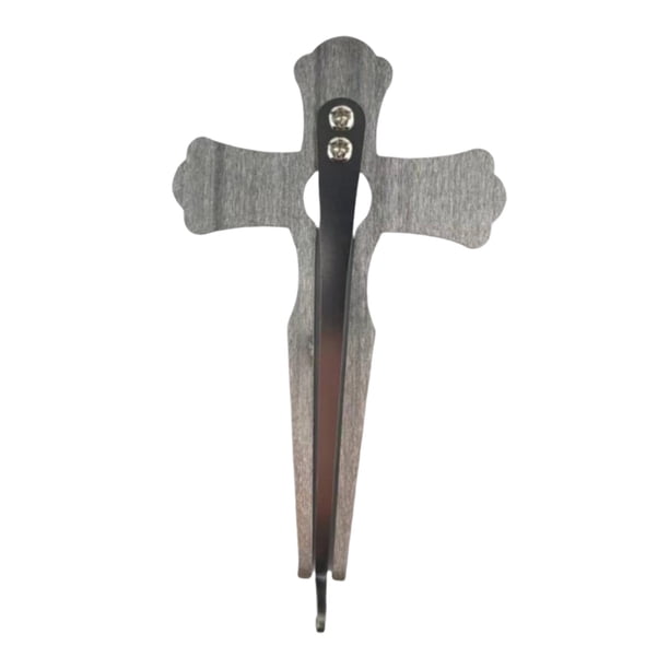 Arpa judía, arpa de boca, fácil de tocar, creativa, portátil, , profesional, regalo, música folclórica, instrumento musical para principiantes Cruz de Plata