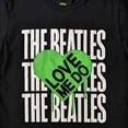 thumbnail image 3 of The Beatles Unisex T-Shirt: Love Me Do Graffiti Heart, 3 of 4