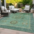thumbnail image 3 of Dalyn Rugs Machine Washable Indoor/Outdoor Chantille ACN2159 Green 3' x 5' Rug, 3 of 9
