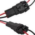 thumbnail image 3 of TOMALL 9005 9006 Socket for Headlights Fog Lights Replacement Male Female Wiring Harness Connector, 3 of 5