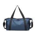 thumbnail image 2 of Bolsa de gimnasio DYNWAVEMX Bolsa de viaje Oxford multiusos moderna para artículos de tocador mano para pasar la noche nadar Azul, 2 of 8