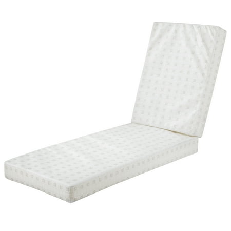 Classic Accessories 80 x 26 x 3 Inch Patio Chaise Lounge Cushion Foam