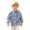 F173-Blue, variant on FYDUU Toddler Boys Long Sleeve Striped Shirt School Uniform Tops Child Kids Button Down Dress Shirts Little Boy's Back To School Shirt 5-6 Years
