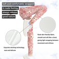 thumbnail image 5 of COEQINE Cat Pink Flower Girls Leggings High Waist Stretch Cute Cat Yoga Pants Soft Tummy Control Sport Legging, for 4-5 Years Kids Girls, 5 of 7