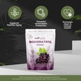 thumbnail image 4 of Gade Nutrition Resveratrol Polygonum Cuspidatum | Non-GMO, Gluten-Free, Dairy Free, Vegan | 250g (8.8 oz), 1000mg per Serving, 250 Serving | Potent Antioxidant Supplement | USA Made, 4 of 8