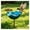 Blue, variant on Metal Flower Garden Stakes Bird Bath Handmade Bee Bath & Pollinator Water Station, Weather-Resistant Outdoor Yard Art Decor Gift for Bird Lovers