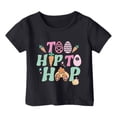 thumbnail image 1 of Blouse Designs Dernière pour Filles Entraînement Aussi Enfant Filles Pâques Mignon Graphique Col Rond Manches Courtes T-Shirt Décontracté d'Été, 1 of 4