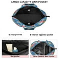 thumbnail image 3 of Pioneer Flower Floral Print Pattern Travel Tote Bags for Women Carry On,Large Weekender Bags for Women Travel,Multi Functional Duffle Bag for Work,Shopping,Sports, 3 of 5