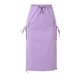 thumbnail image 5 of Gibobby faldas deportivas para mujer Vestido casual de moda para mujer con bolsillo de cintura alta con encaje(Morado, L), 5 of 5
