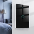 thumbnail image 4 of TUYA Smart Light Switch Countward Teléfono Móvil Lámpara de control remoto Interruptores de sala de estar Hogar Suministros Inteligentes Suministros Negro 1-Gang Advancent HA011723-04, 4 of 7