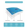 thumbnail image 5 of Quilts Queen Size Bedding Set, Blue Turtle Coastal Lightweight Quilted Comforter, Summer Beach Nautical Ocean Coral Soft Reversible Bedspread Coverlet with Pillow Covers for All Season, 90" x 96", 5 of 7