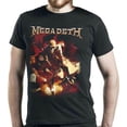 thumbnail image 1 of Megadeth Men's Smashed Guitar Short Sleeve T Shirt, 1 of 1