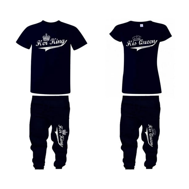 king and queen jogger sets