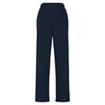 thumbnail image 5 of Feancey 2 Piece Scrub Sets for Women Ruched V Neck Short Sleeve Scrubs Nurse Stretchy Working Uniforms Casual Summer Outfits with Pockets Navy XL, 5 of 10