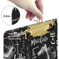 thumbnail image 3 of FMSHPON Different Types of Coffee Clipboard Hardboard Wood Nursing Clip Board and Pull for Standard A4 Letter 13x9 inches, 3 of 7