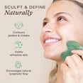 thumbnail image 2 of Beauty by Earth Gua Sha Tool - Jade Stone Scraping Massage Tool, Facial Massage for Lymphatic Drainage for Face, Eyes, Neck and Body, 2 of 9
