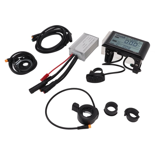 Kit De Conversión De Bicicleta Eléctrica, Kit De Modificación Eléctrica De Disipación De Calor Multifuncional Con Pantalla LCD S900 Para Motor De 250 W Y 350 W OTVIAP Bicycle Modified Kit
