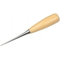 thumbnail image 3 of KAIYANG Cono de costura de cuero redondo con mango de madera, herramientas de costura manual para bricolaje, 2 piezas, 3 of 5