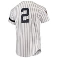 thumbnail image 3 of Men's Mitchell & Ness White New York Yankees Cooperstown Collection 1996 Authentic Home Jersey, 3 of 3