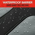 thumbnail image 3 of Motor Trend AquaShield Waterproof Car Back Seat Cover, Gray Padded Neoprene Rear Bench Seat Cover for Cars, Ideal Back Seat Protector for Kids & Dogs, Interior Cover for Auto Truck Van SUV, 3 of 11