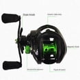 thumbnail image 3 of Carp Fishing Reel Aluminum Alloy Spool Baitcasting Reel 6.3:1 High Speed 8KG/17.6LB Max Drag Shallow Deep Spool Reinforced ,Rigid Aluminum Skeletal Frame, 3 of 7