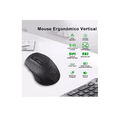 thumbnail image 2 of Mouse Inalámbrico Bluetooth Recargable Ergonomía 2.4g 3modos negro, 2 of 5