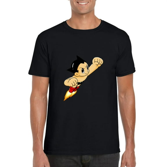 Mighty Atom Astro Boy Anime Manga Robot Tezuka Osamu Fly T-Shirt, for men & women, up to size 5XL
